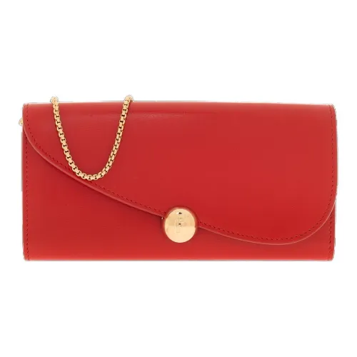 FERRAGAMO Кожа Сумка через плечо Кошелек Женский Красный