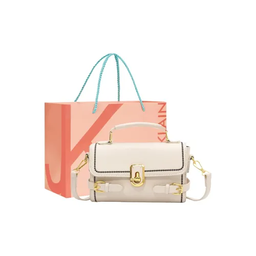 JANE KLAIN ПУ (полиуретан) Маленькая квадратная сумка через плечо маленькая женская белая черная