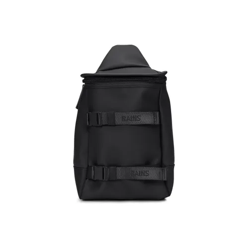 Rains Полиэстер Плечевая сумка Унисекс Черный Зеленый Дюна Желтый Темно-коричневый