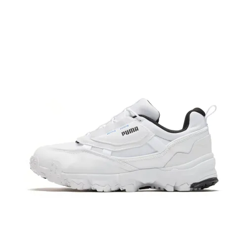 PUMA Trailfo Overland MTS Сетка Низкий Топ Повседневный Унисекс Белый Синий