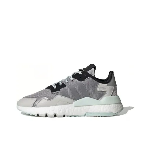 Adidas Originals Nite Jogger Нескользящий Легкий Низкий Топ Повседневная Обувь Женская