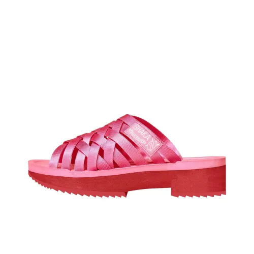 SHAKA Слипоны Женские Розовые