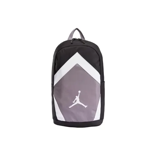 Jordan Полиэстер Рюкзак Унисекс Черный Серый Белый