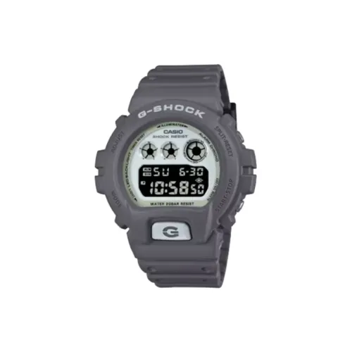 CASIO G SHOCK Collection Кварцевый механизм Смола Ремешок Часы Мужские Белый Циферблат DW 6900HD 8JF