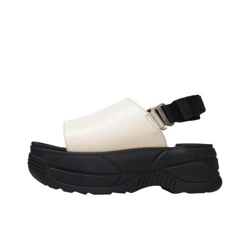 SHAKA Vacay Chunky One Ремешок Сандалии Женские Linen Черный