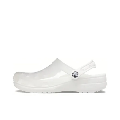 Crocs Classic Clog Sabo Унисекс Белый
