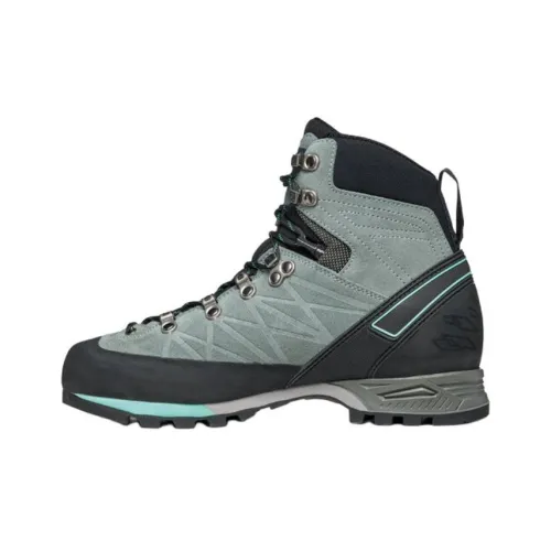 SCARPA Амортизация Покрытие Высокие Кеды Уличная Обувь Женские Зеленые