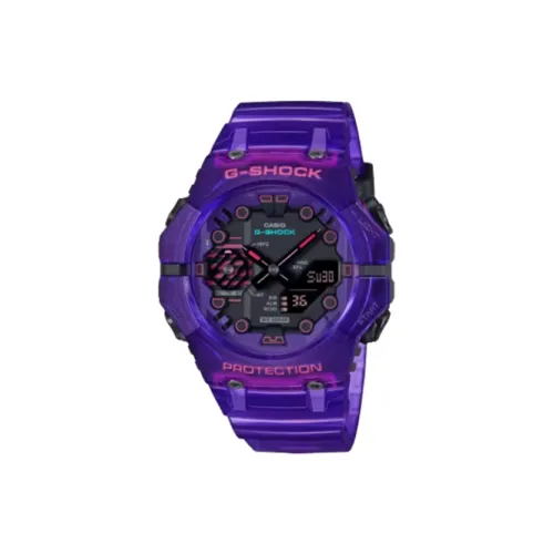 CASIO г Shock Collection Кварцевый механизм Смола Ремешок Часы 42,5*46*13,8 мм Мужские часы Черный циферблат