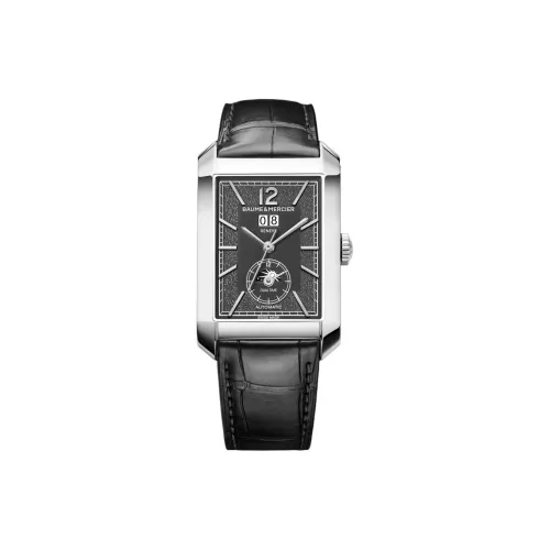 Baume & Mercier Автоматический Механический Механизм Мужские Часы Hampton Collection 48мм*31мм*11,1мм Серый