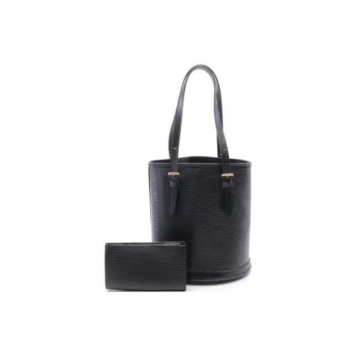 LOUIS VUITTON Телячья кожа Сумка Женская Черная