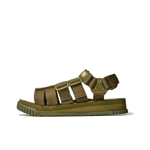 SHAKA RALLY Пляжные сандалии Унисекс Армейский зеленый