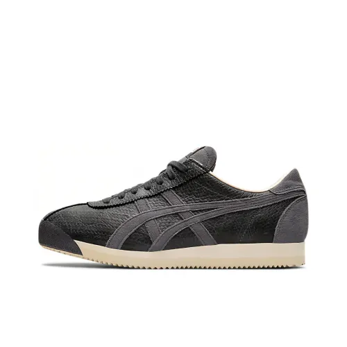 Onitsuka Tiger CORSAIR Амортизаторы Slip-resistant устойчивые к истиранию низкий топ беговые кроссовки унисекс черный