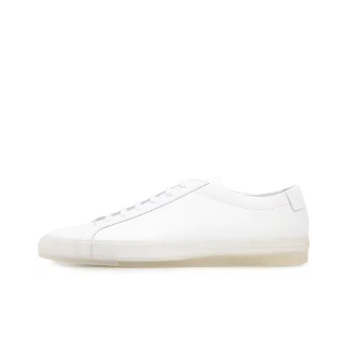 COMMON PROJECTS Низкий Топ Стильный Скейтбординг Мужской Белый