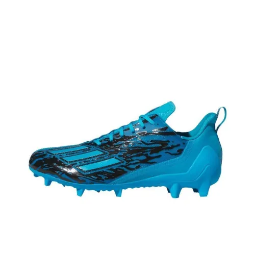 Adidas Adizero 12,0 FG Твердое покрытие амортизация износостойкие футбольные бутсы мужские синий черный