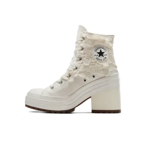 Converse Chuck 70 Высокие каблуки Слоновая кость Женские