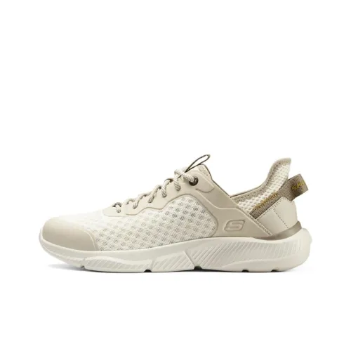 Skechers Ingram Амортизация и Дышащие Низкие Кроссовки для Бега Мужские Экрю