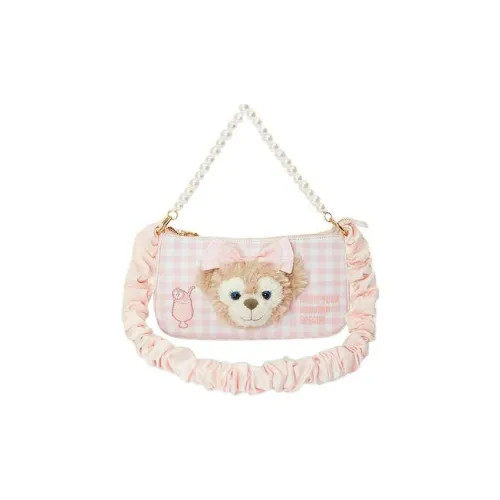 Disney Хлопок Плечевая Сумка Переносная Сумка через плечо Женская Розовая