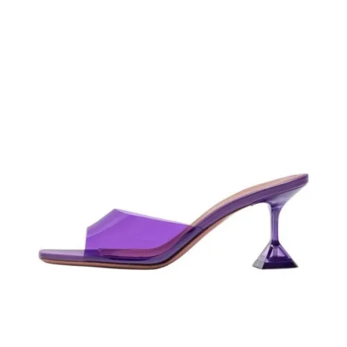 AMINA MUADDI Слипоны Женские Фиолетовые