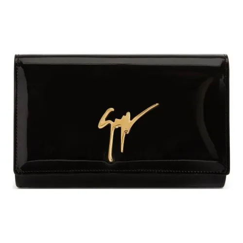 Giuseppe Zanotti GZ Синтетические ткани Одно плечо Клатч Женский Черный