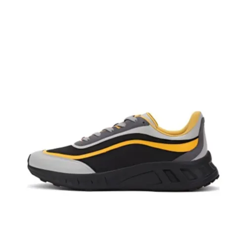 TSUBO RS Renn Sport Амортизация Износостойкий Низкий Топ Повседневная Обувь Унисекс Черный