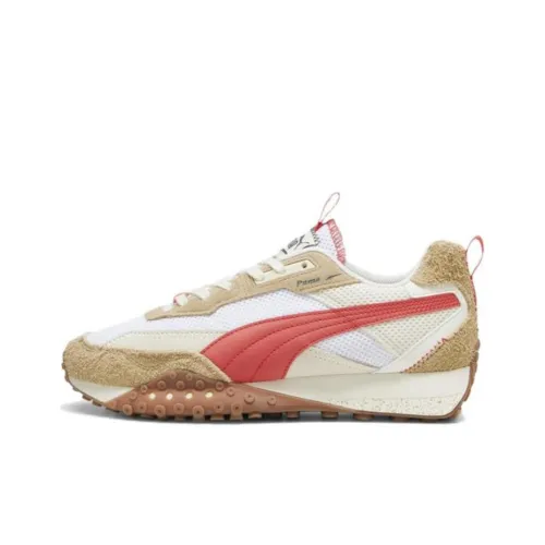PUMA Blktop Rider Повседневный Низкий Топ Белый/Энергичный Красный Унисекс