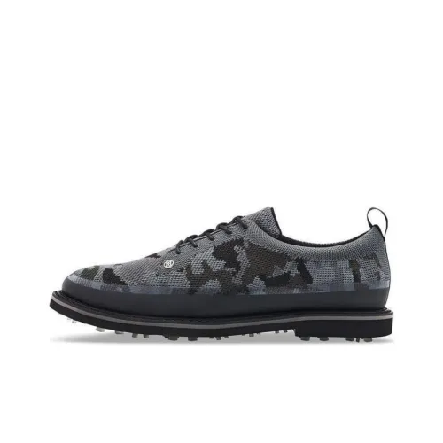 GFORE Golf Shoes Низкий Топ Черный Серый Цвет Мужской