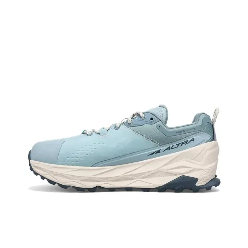 Altra Olympus 5 Амортизирующие кроссовки Slip-resistant низкий топ беговые кроссовки женские синий