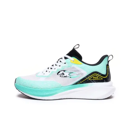 AVJV Беговые кроссовки Низкий Топ Циан/Черный Мужской