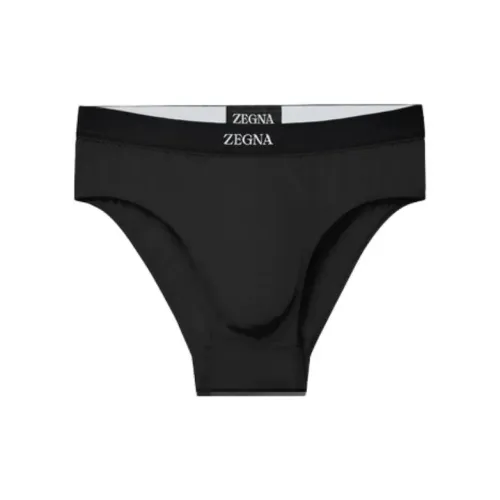 Ermenegildo Zegna 2 пачки черные мужские трусы-бикини