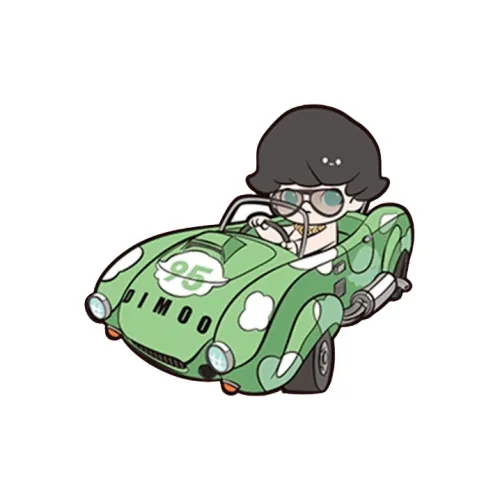 POP MART Коллаборация Dimoo POPCAR Speed Champions Коллекция Микро Значки Trend Based Products