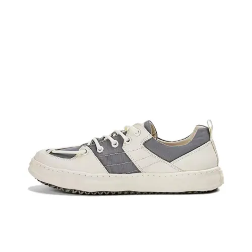 Nautica White Sail Аbrasion Resistant Дышащие Низкие Кроссовки для Скейтбординга Мужские Бежевые