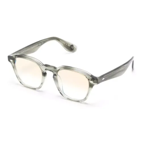 Oliver Peoples Ацетат Акрил Нерегулярная форма Солнцезащитные очки Unisex Light Серый