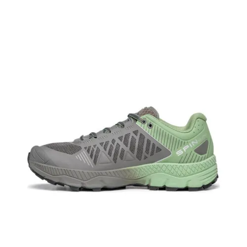 SCARPA Spin Ultra Амортизация Покрытие Низкий Топ Беговые кроссовки Женские Серый