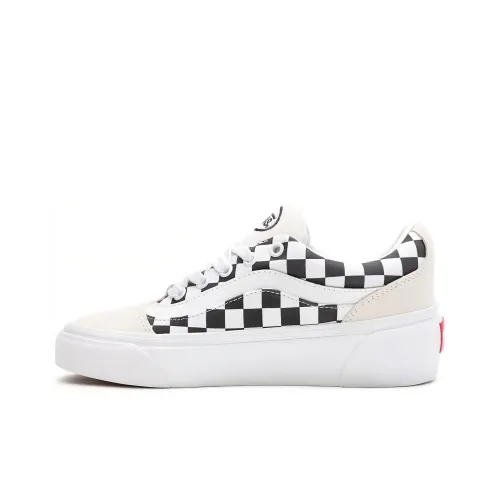 VANS Замша Форма Ni Низкий Топ Скейтборд Кроссовки Женские Черный Белый