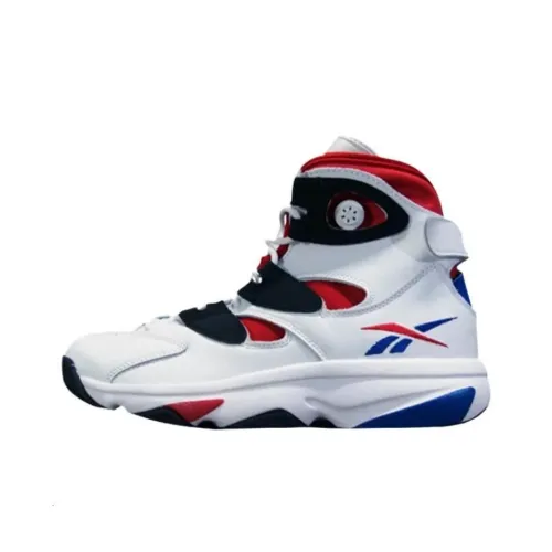 Reebok Shaq Attaq Винтажные Баскетбольные Кроссовки Высокие Белые Унисекс