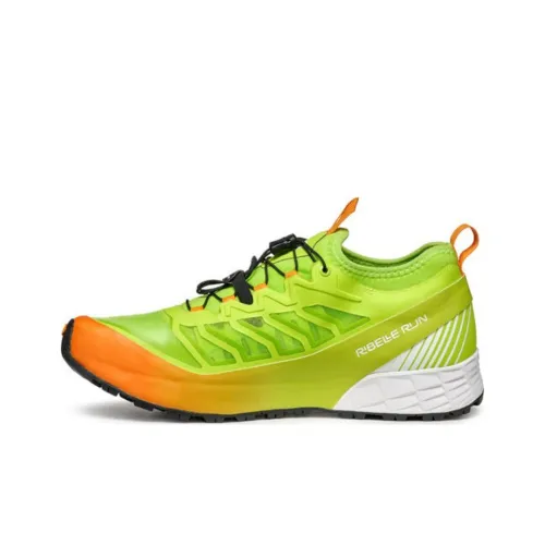 SCARPA Ribelle Шокабсорберы Противоскользящие Устойчивые к истиранию Дышащие Низкие Беговые кроссовки Мужские Зеленые