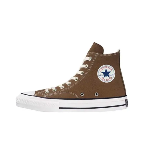 Конверс ADDICT CHUCK TAYLOR Холст Высокая устойчивость к истиранию Амортизаторы Высокий Топ Обувь Унисекс Коричневый