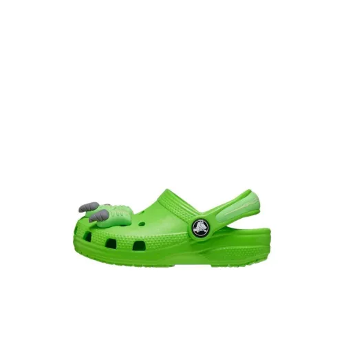 Crocs Classic Clog Устойчивый к КИКУ Детские Сандалии Зеленый Глина
