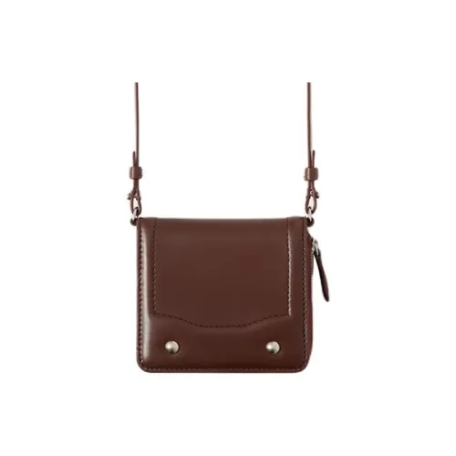 Lemaire Сумка через плечо из коровьей кожи кошелек женский шоколад