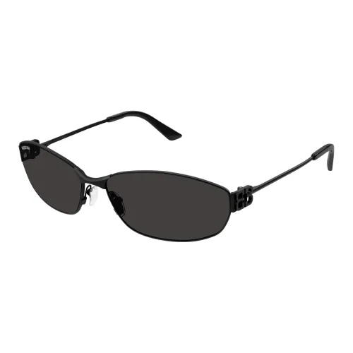 Balenciaga Металл Нерегулярная форма Солнцезащитные очки Мужской Черный