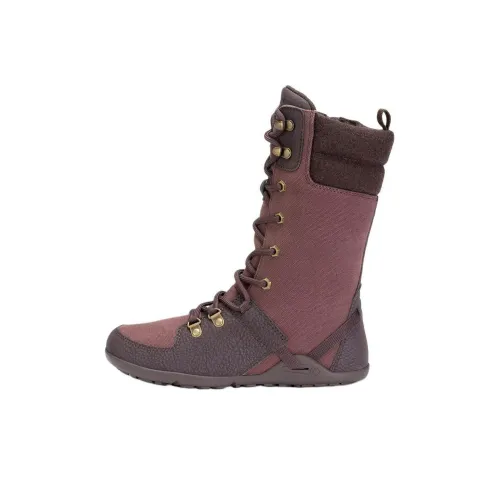 Xero Shoes Амортизация Противоскользящее покрытие Устойчивость к истиранию Высокий топ Уличная обувь Женская Коричневый