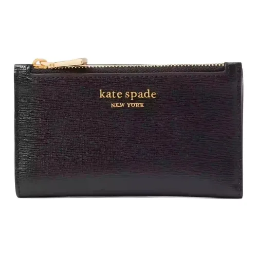 Kate Spade Saffiano кожа кошелек маленький женский какао черный