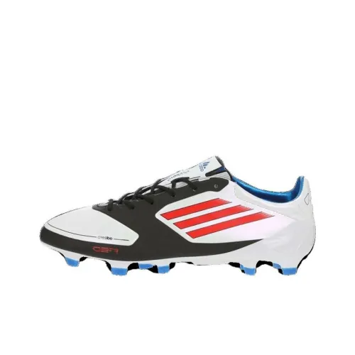 Adidas Adizero F50 FG Твердый Грунт Амортизация Износостойкие Футбольные Бутсы Унисекс Черный Белый