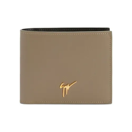 Giuseppe Zanotti GZ Leather Wallet Men's Light Brown