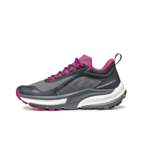 SCARPA Golden Gate ATR Амортизация Износостойкий Низкий Топ Беговые кроссовки Женские Серый