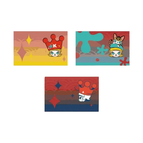 POP MART Коллаборация Edición Молли Документ Защитный Чехол Trend-Based Продукты