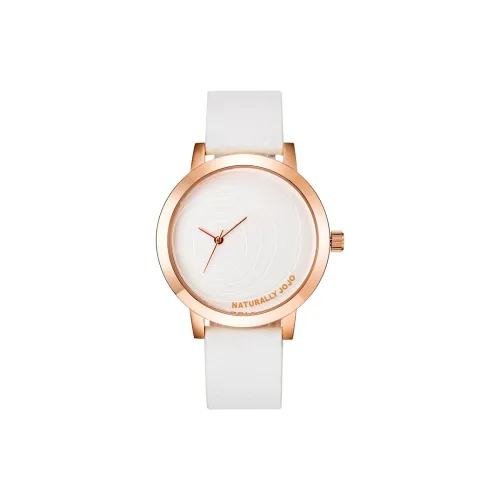 NATURALLYJOJO Наручные часы кварцевый механизм белый циферблат женские модель JO95200