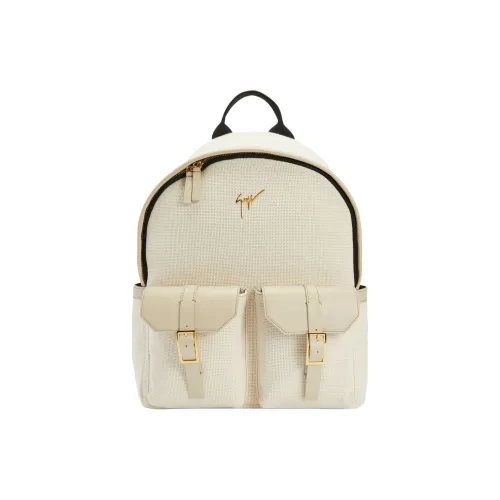 Giuseppe Zanotti GZ Рюкзак из кожи мужской цвет экрю