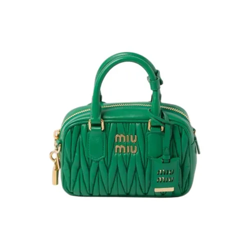 MIU MIU Matelassé Мягкая сумка из овечьей кожи через плечо сумка женская Mango