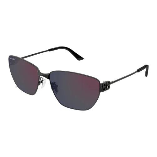 Balenciaga Металл Нерегулярная форма Солнцезащитные очки Мужской Черный